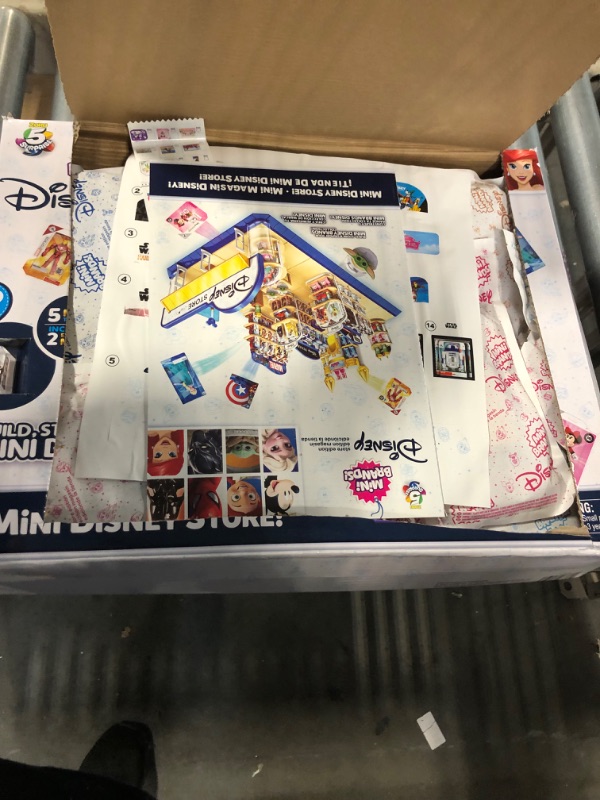 Photo 1 of 5 Surprise Mini Brands Disney Toy Store Playset by Zuru - Disney Toy Store Includes 5 Exclusive Mystery Mini's, Store and Display Mini Collectibles, Toy for Kids, Teens, and Adults