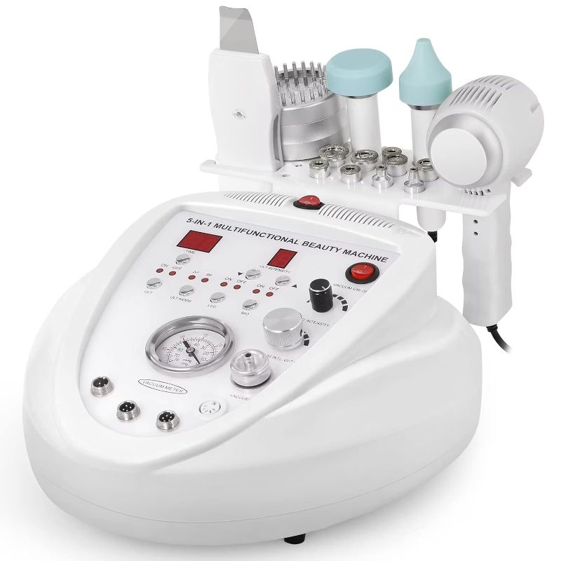 Photo 1 of 5 in 1 Micro Diamondermabrasion Machine, Mcwdoit Facial Machine 68cmhg Professional Home Use Skin Care