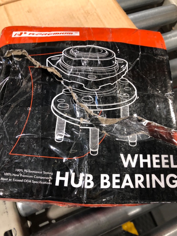 Photo 3 of A-Premium Front Wheel Bearing and Hub Assembly Compatible with Chevy Silverado 1500 Suburban Tahoe GMC Sierra 1500 Yukon XL Cadillac Escalade XTS 4WD 4x4 Hub Bearing # 515160 6-Lug w/ABS