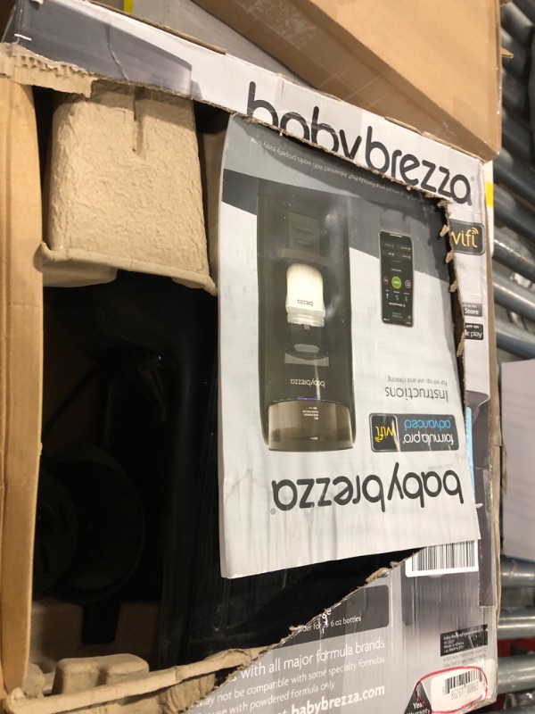 Photo 3 of Baby Brezza Formula Pro Mini Baby Formula Maker – Small Baby Formula Mixer Machine Fits Small Spaces and is Portable for Travel– Bottle Makers Makes The Perfect Bottle for Your Infant On The Go Advanced, WiFi