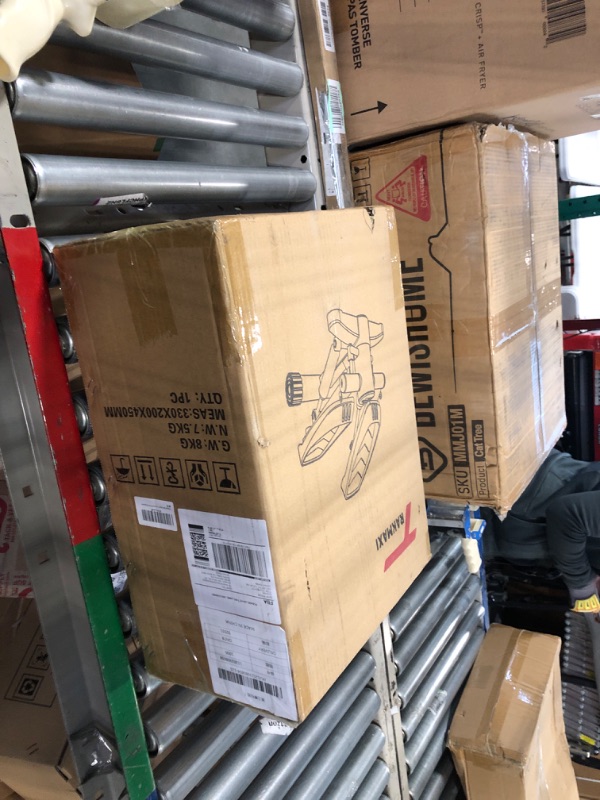 Photo 1 of Trakmaxi Stair Stepper for Exercise, Mini Steppers with Resistance Band & Calories Count,Hydraulic Fitness Stepper Exercise 300lbs Weight Capacity Home Workout Equipment