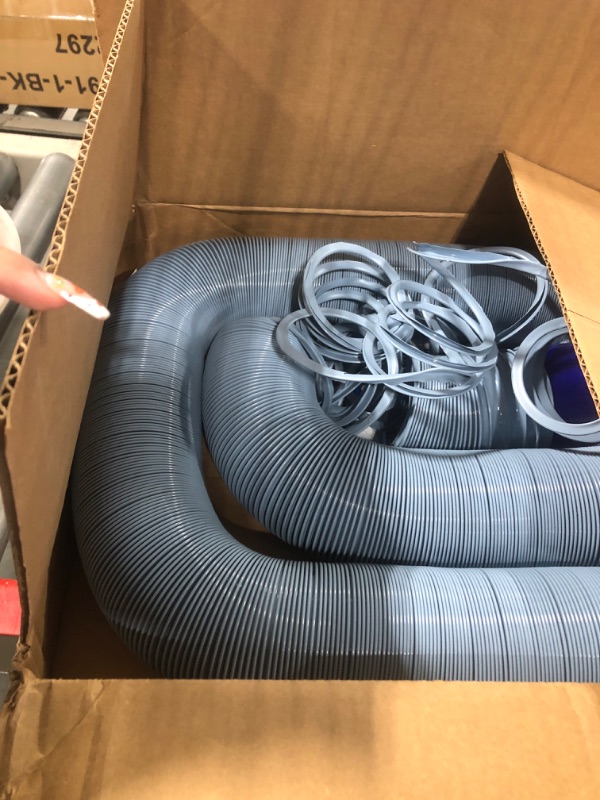 Photo 1 of Prest-O-Fit 1-0065 Ultimate Sewer Hose - 25', White/Blue
