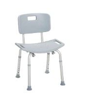 Photo 1 of Drive Medical RTL12202KDR Bathroom Bench with Back, 