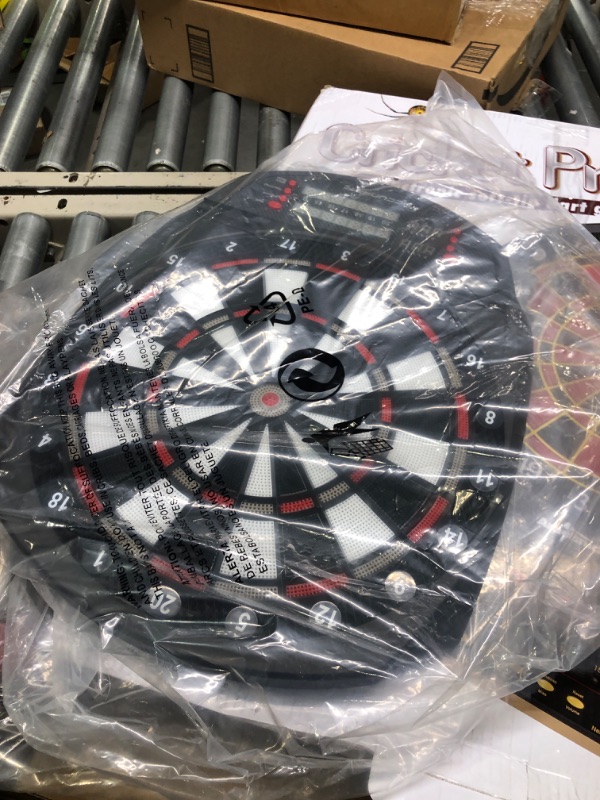 Photo 3 of Arachnid Cricket Pro Tournament-quality Electronic Dartboard with Micro-thin Segment Dividers for Dramatically Reduced Bounce-outs and NylonTough Segments for Improved Durability and Playability