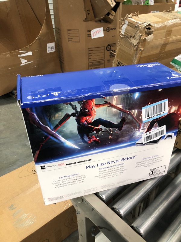 Photo 3 of PlayStation 5 Console -  (slim)

Spider5man not included.
Controller Not Included