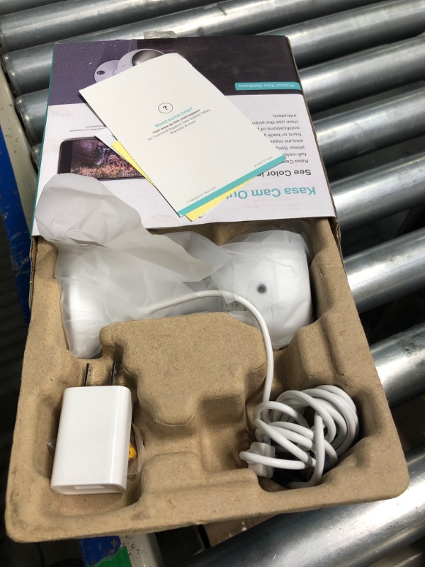 Photo 1 of Kasa 4MP 2K Security Camera Outdoor Wired, IP65, Starlight Sensor & 98 Ft Night Vision, Motion/Person Detection, 2-Way Audio w/Siren, Cloud/SD Card Storage, Alexa &Google Assistant Compatible(KC420WS)