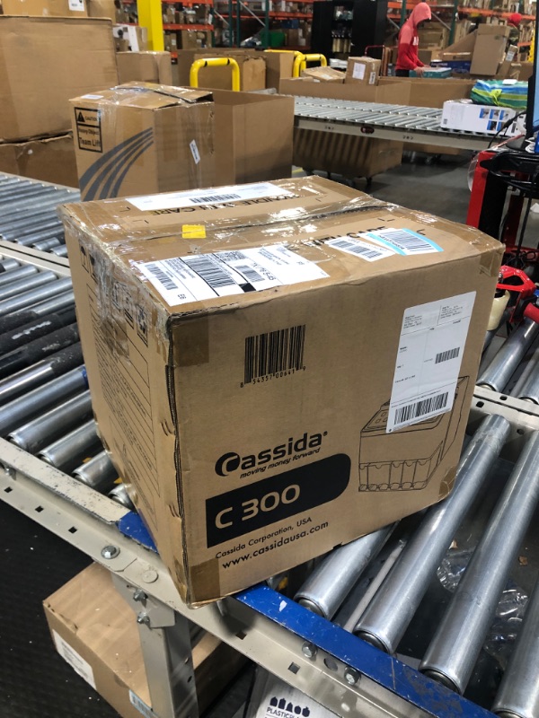 Photo 1 of Cassida C300 Professional USD Coin Counter, Sorter and Wrapper/Roller | 35% Faster Wrapping Coins with Quickload Technology | 300 Coins/Minute | Printing-Compatible | Includes 5 Wrapper Sets