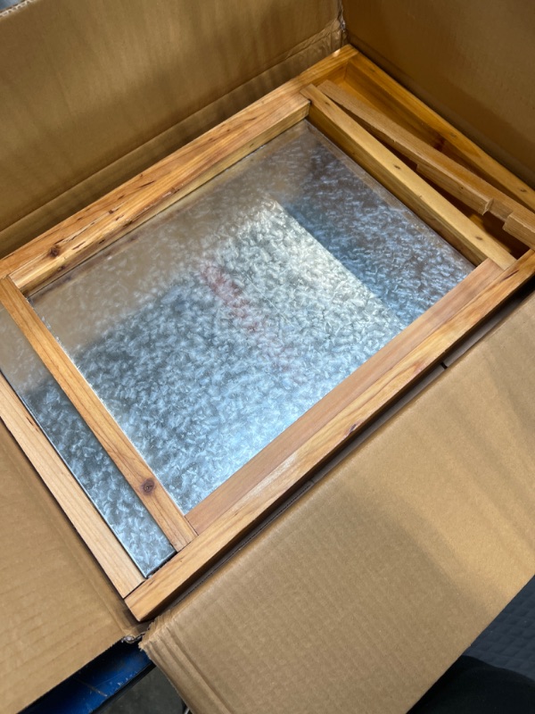 Photo 1 of BeeCastle Beehive Screened Bottom Board Dipped in 100% Beeswax,Screened Bottom Board 10 Frame with Solid Wood 10-Frame