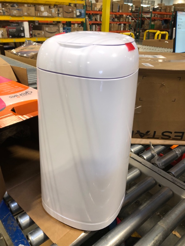 Photo 1 of Diaper Genie Expressions Pail | Odor-Controlling Baby Diaper Disposal System | Includes Diaper Pail and 1 Starter Refill Bag
