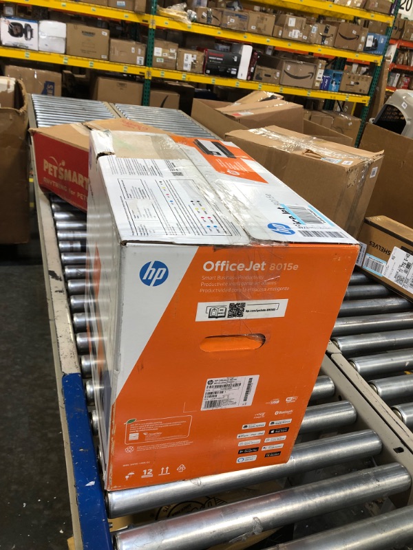 Photo 2 of HP OfficeJet 8015e Wireless Color All-in-One Printer with 6 Months Free Ink with HP+(228F5A), White New