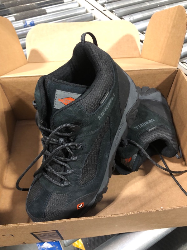 Photo 2 of Merrell Work Men's Moab Onset Mid Waterproof Composite Toe Construction Boot