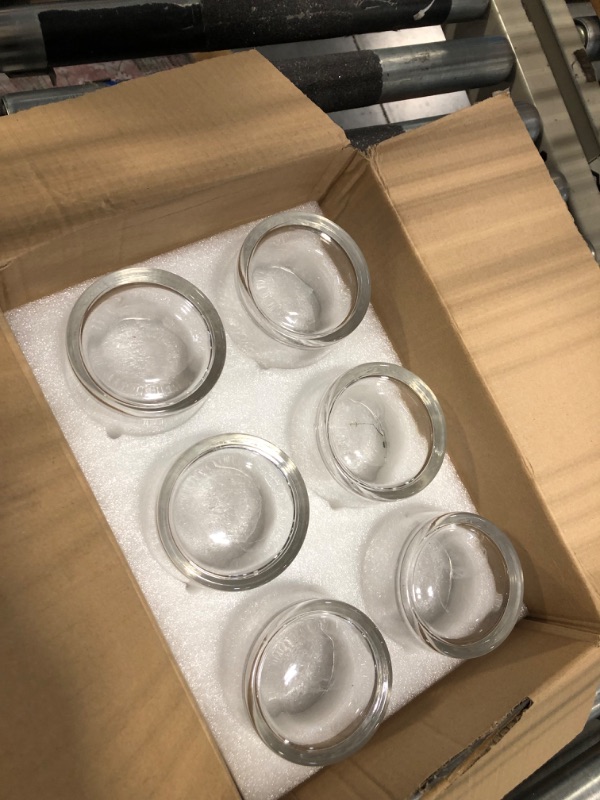 Photo 1 of 4 x 4 Inch Cylinder Vase,Set of 6 Small Glass Vases for Table Centerpieces,Clear Flower Vases,Decorative Glass Vase for Home Decor,Candle Holder,Wedding Favors(4" W X 4" H) 6pack-4"w x 4"h