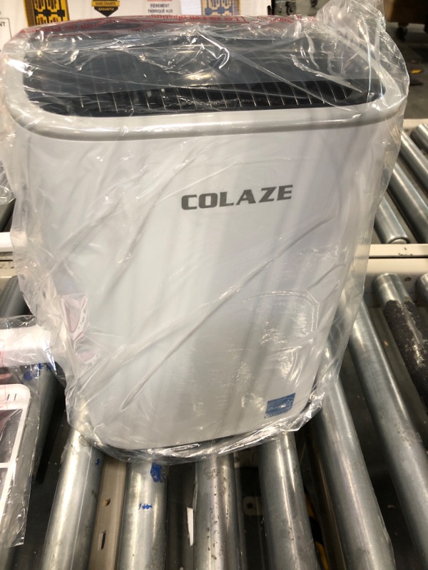 Photo 3 of 2500 Sq. Ft 30 Pint Dehumidifier, COLAZE DH01 Energy Star Dehumidifiers with Drain Hose for Home Basement Bedroom Bathroom, Auto Defrost & Overflow Protection & Timer & Drying Function with 0.66 Gal Water Tank 2500 sq.ft