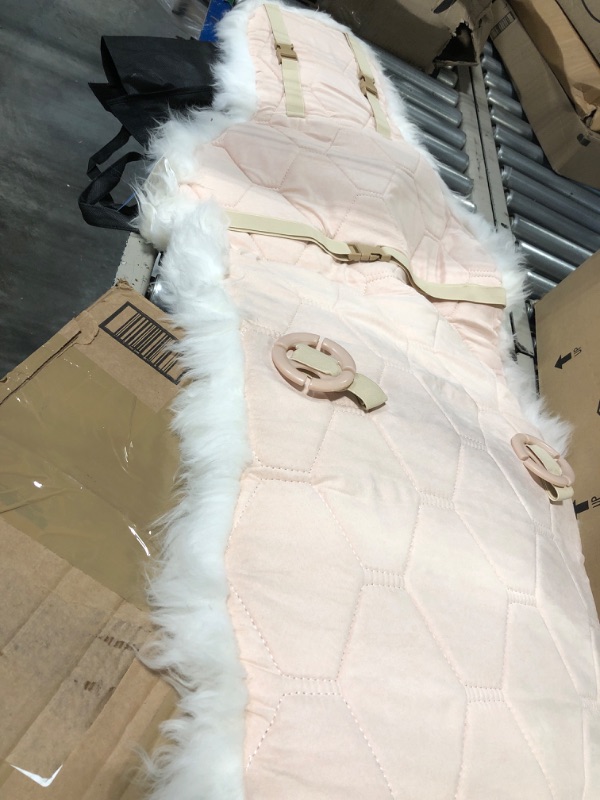 Photo 1 of  Winter Warm Authentic Australia Sheepskin Car Seat Cover Luxury Long Wool Front Seat Cover Fits Most Car, Truck, SUV, or Van (Cameo Brown)