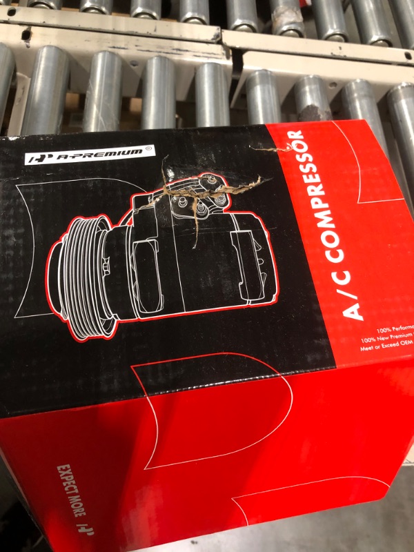 Photo 1 of A-Premium Air Conditioner AC Compressor with Clutch Compatible with Ford F-250 F-350 Super Duty 2017-2020, F-450 Super Duty 2017-2019, F-550 Super Duty 2017-2018