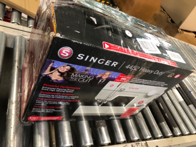 Photo 1 of SINGER | Heavy Duty 4452 Sewing Machine Sewing Machine + Tote