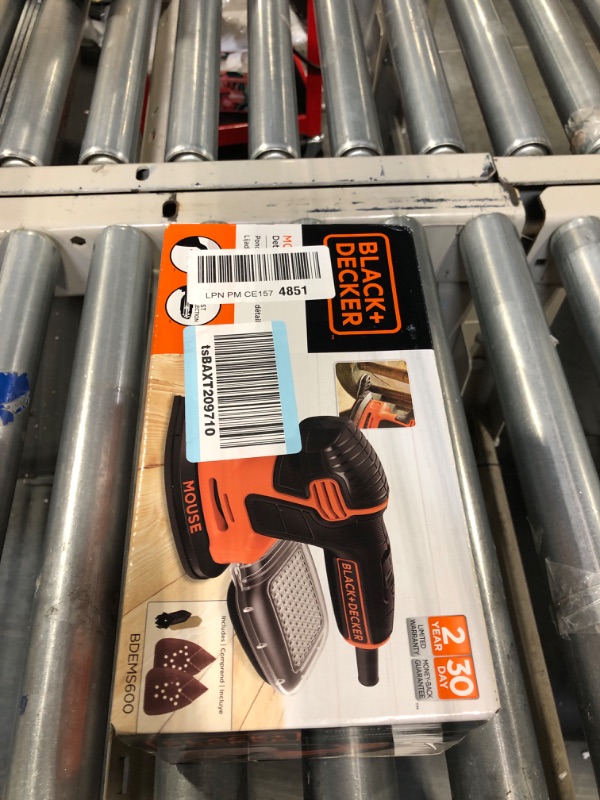 Photo 2 of *BLACK+DECKER MOUSE 1.2 Amp Electric Detail Sander (BDEMS600)