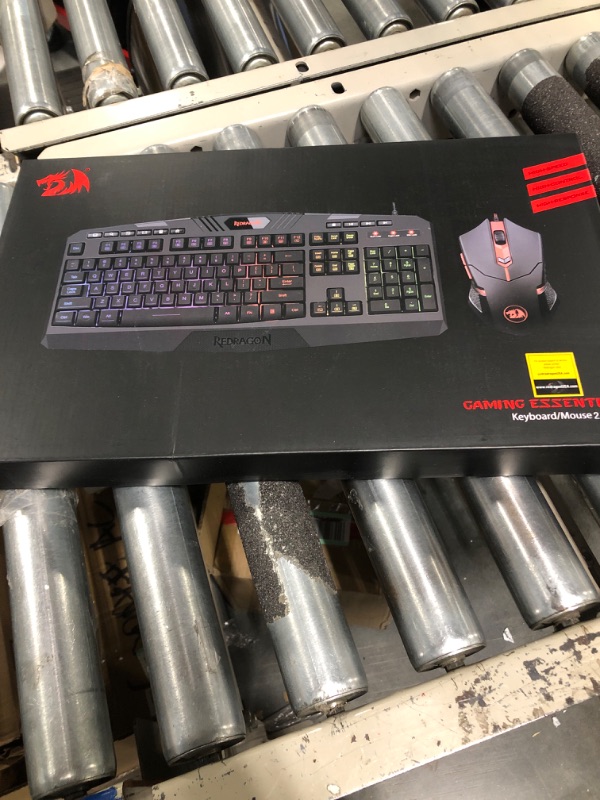 Photo 2 of Redragon S101 Gaming Keyboard, M601 Mouse, RGB Backlit Gaming Keyboard, Programmable Backlit Gaming Mouse, Value Combo Set [New Version] Black