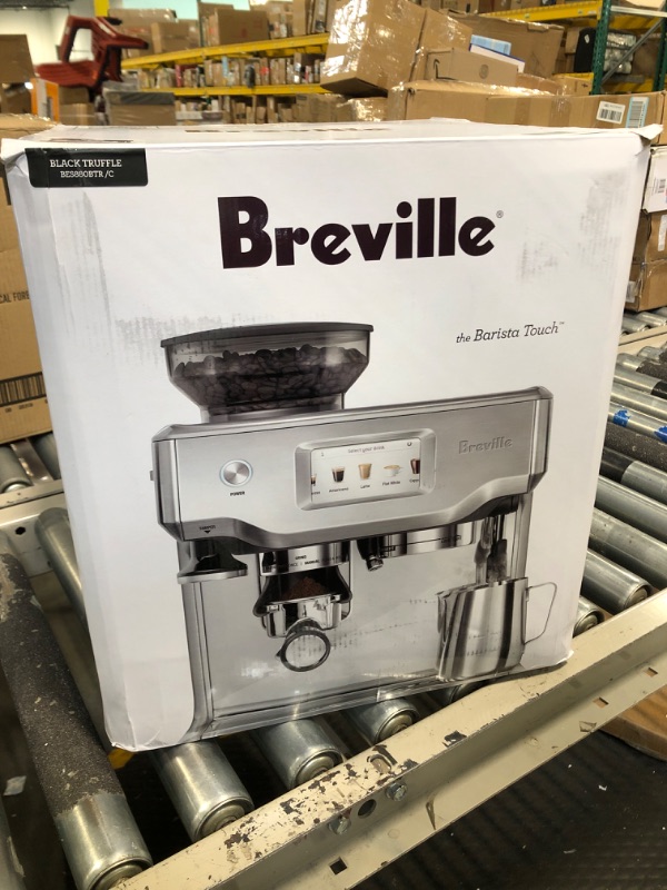 Photo 2 of Breville Barista Touch Espresso Machine 67 oz, Black Truffle