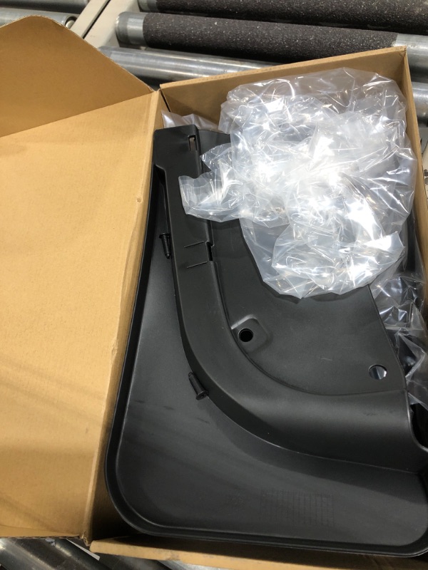 Photo 3 of BASENOR Tesla Model Y Mud Flaps Splash Guards (Set of Four) No Need to Drill Holes