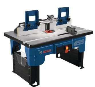 Photo 1 of 26 in. x 16.5 in. Laminated MDF Top Portable Jobsite Router Table with 2-1/2 in. Vacuum Hose Port