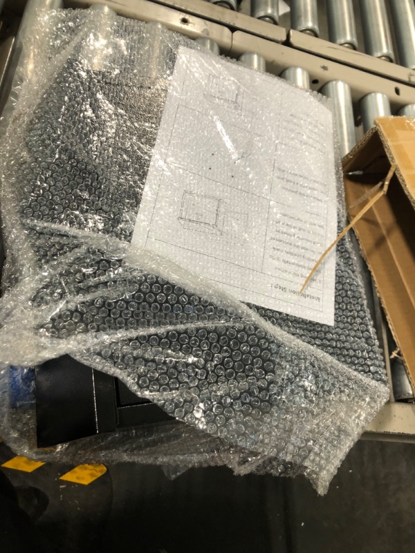 Photo 1 of xydled Mail Boxes with Key Lock,Locking Mailbox Wall Mounted,Security Mailbox with Lock and Key,Large Capacity,Steel Cover Metal Postbox for House,14.2X 4X 12.6 Inch, Black Black-mb008