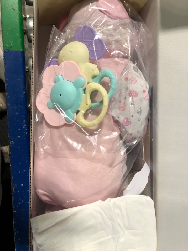 Photo 1 of BABESIDE Lifelike Reborn Baby Dolls - Leen, 20-Inch Lovely Awake Realistic-Newborn Baby Dolls Soft Body Real Life Baby Dolls Girl with Gift Box for Kids Age 3+