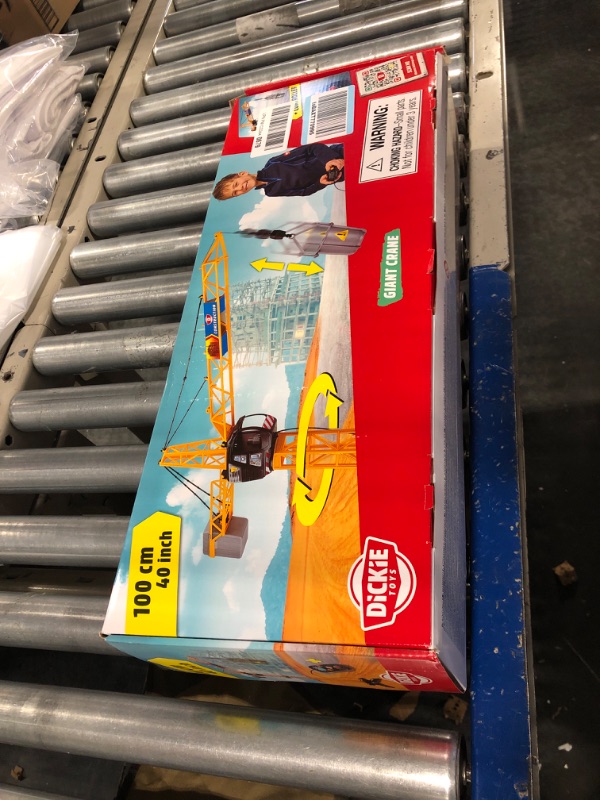 Photo 1 of Dickie Toys 40" Giant Crane Playset , Yellow