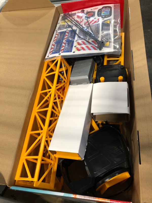 Photo 1 of Dickie Toys 40" Giant Crane Playset , Yellow