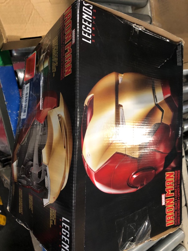 Photo 2 of Avengers Marvel Legends Iron Man Electronic Helmet - Multicolor Characters