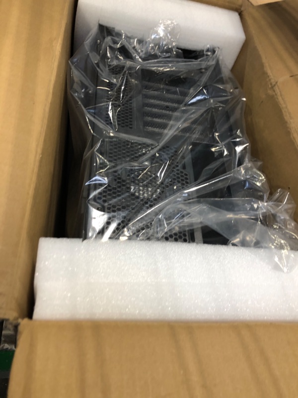 Photo 1 of DARKROCK Vegas Mid-Tower E-ATX/ATX Gaming PC Case, 360mm Radiator Support, Pre-installed Front ARGB Strip & Rear 120mm ARGB Fan, Controller Hub Included, Mesh Front & Tempered Glass Side Panel, USB3.0