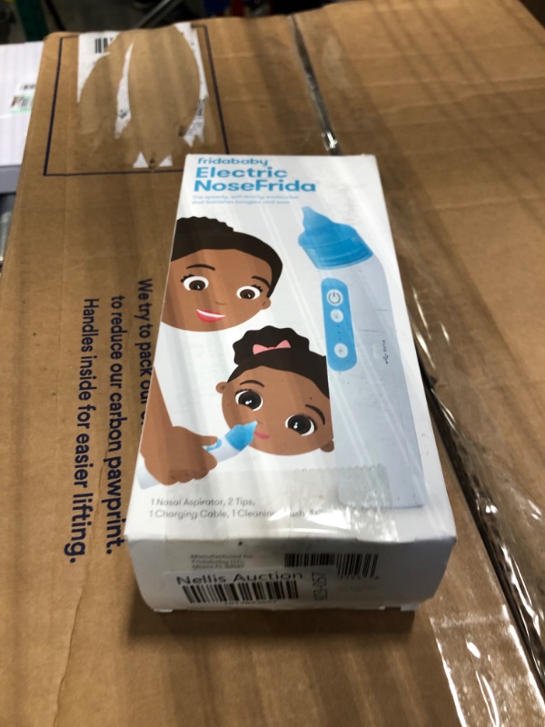 Photo 1 of FridaBaby Electric NoseFrida | USB Rechargeable Nasal Aspirator with Different Levels of Suction by Frida Baby