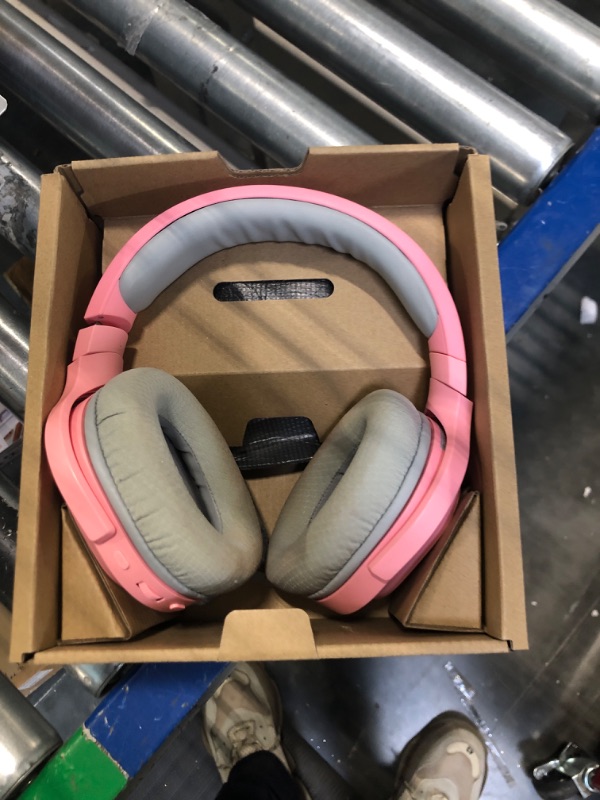 Photo 3 of Razer Barracuda X Wireless Multi-Platform Gaming and Mobile Headset (2021 Model): 250g Ergonomic Design - Detachable HyperClear Mic - 20 Hr Battery - Compatible w/PC, PS5, Switch, & Android - Pink Quartz Pink Headset