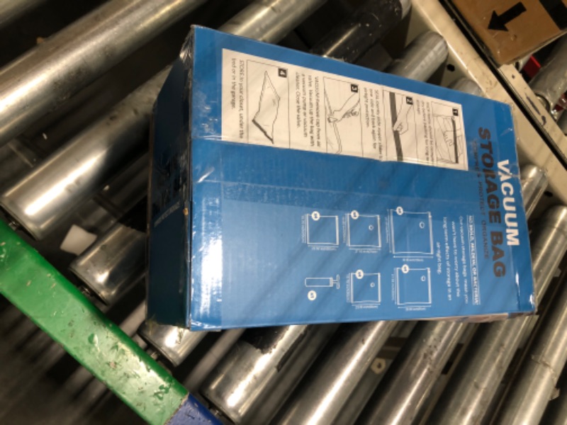 Photo 1 of 20 Pack Vacuum Storage Bags, Space Saver Bags (4 Jumbo/4 Large/4 Medium/4 Small/4 Roll) Compression Storage Bags for Comforters and Blankets, Vacuum Sealer Bags for Clothes Storage, Hand Pump Included