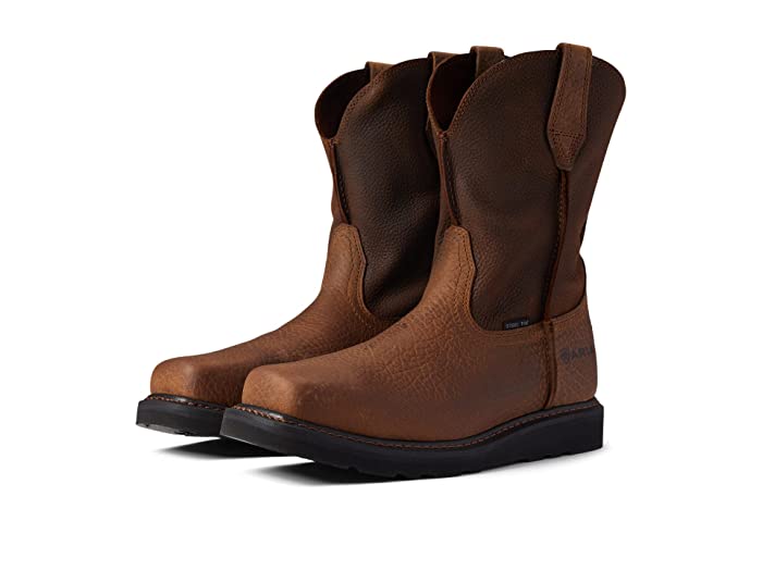 Photo 1 of ARIAT WORK Men's Rambler Wedge Steel Toe Work Boot Earth - 10035882 EARTH - EARTH, 8.5
