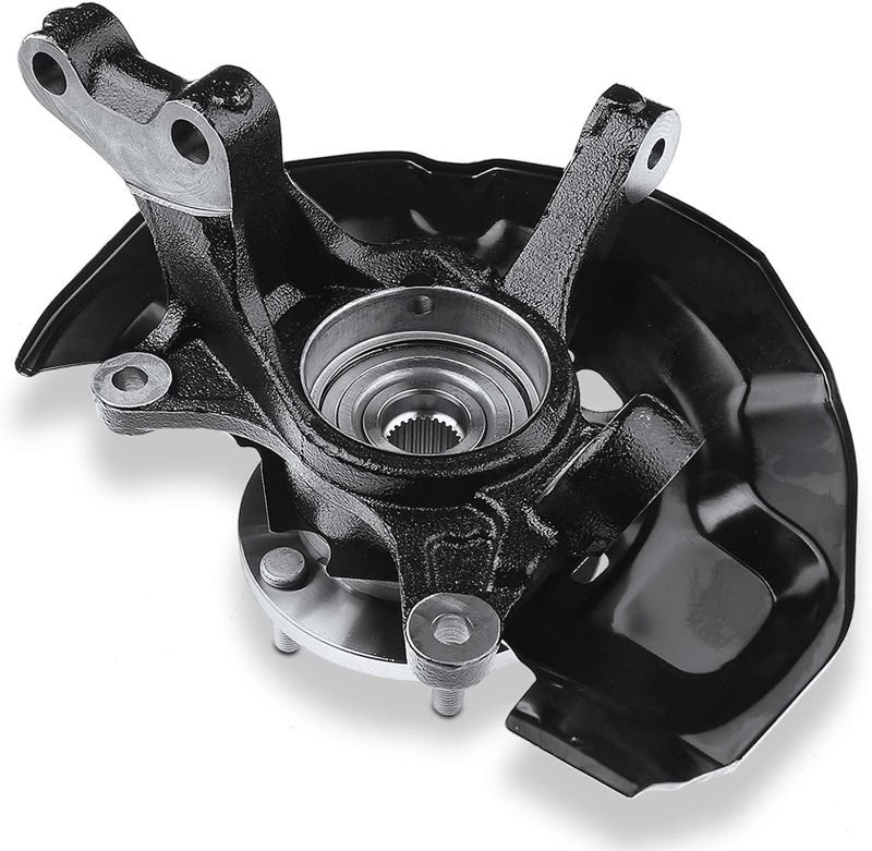 Photo 1 of A-Premium Front Steering Knuckle & Wheel Bearing Hub Assembly Compatible with Toyota Highlander 2004-2007, Right Passenger Side, Replace # 43211-58020, 43502-28090
