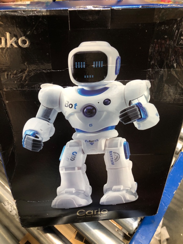 Photo 3 of Ruko 1088 Smart Robots for Kids, Large Programmable Interactive RC Robot with Voice Control, APP Control, Present for 4 5 6 7 8 9 Years Old Kids Boys and Girls