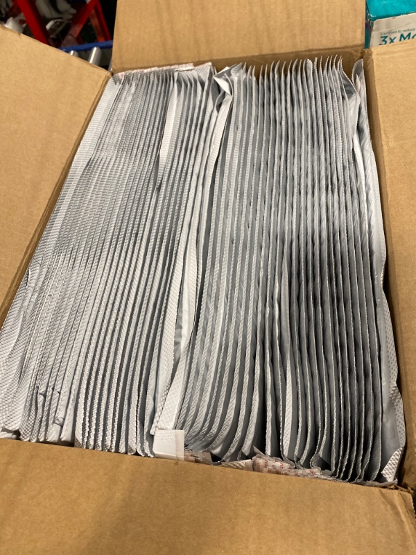 Photo 2 of Poly Bubble padded Mailer - (50pack, 6-12.5" x 19") Pack and Ship - self sealing Industrial standard Office, School, and Business shipping product #6 - 12.5" x 19" 50