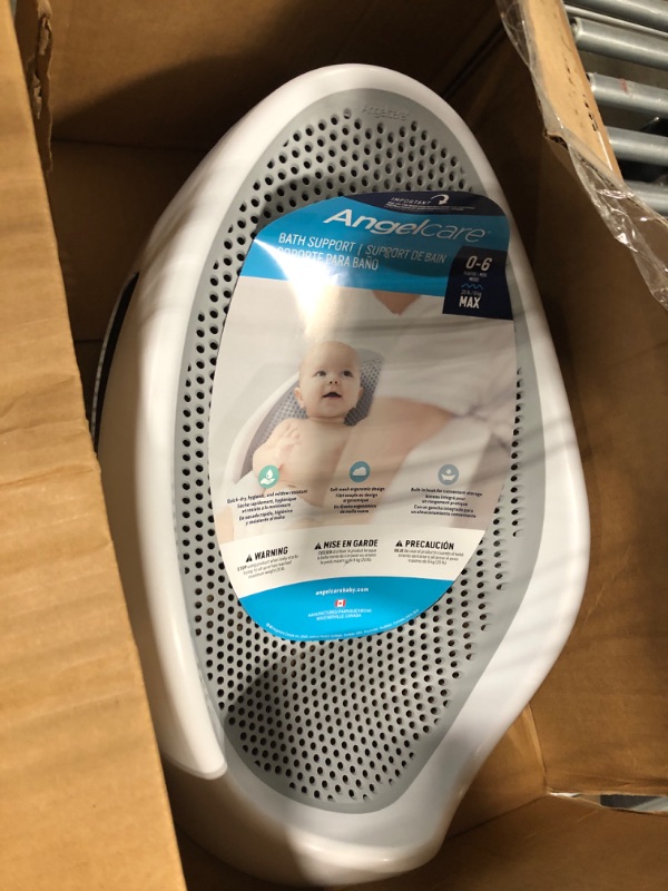 Photo 2 of Angelcare Baby Bath Support (Grey) | Ideal for Babies Less than 6 Months Old