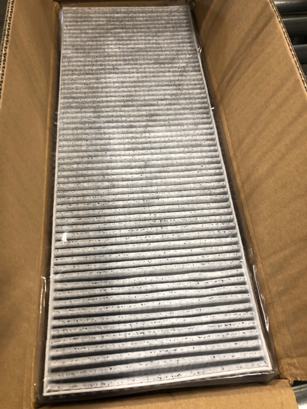 Photo 2 of ShowEv Tesla Model Y HEPA Cabin Air Filter,Air Intake Filter with Activated Carbon for Behind Tesla Model Y Frunk Accessories(4PCS)