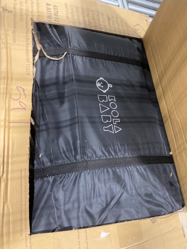 Photo 1 of Baby Bassinet, Bedside Sleeper for Baby, Easy Folding Portable Crib with Storage Basket for Newborn, Bedside Bassinet, Comfy Mattress/Travel Bag Included
