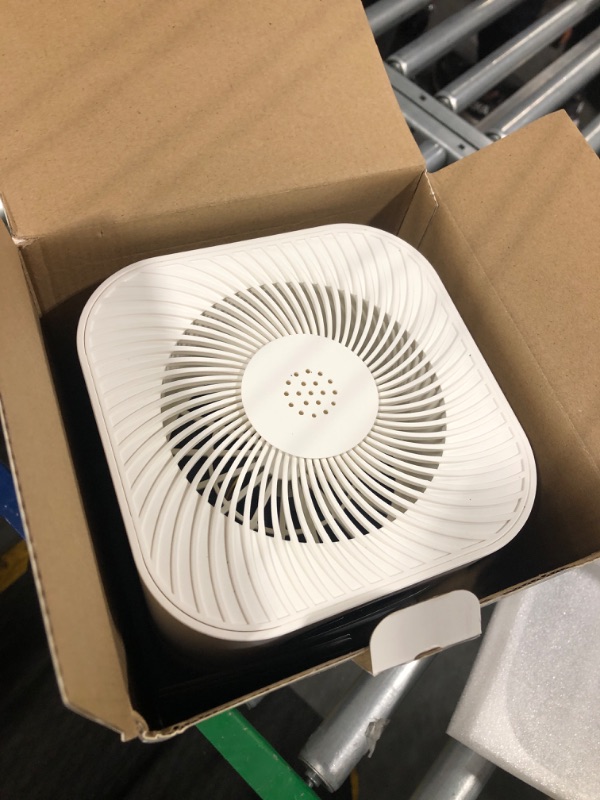Photo 1 of Air Purifiers for Pet,Tailulu Home Air Cleaner For Bedroom up to 600 sq.ft 22db with Fragrance Sponge for Dust Smoke Pollen Dander Hair Smell and Pet Odor, Small Air Cleaner for Office Living Room Light White