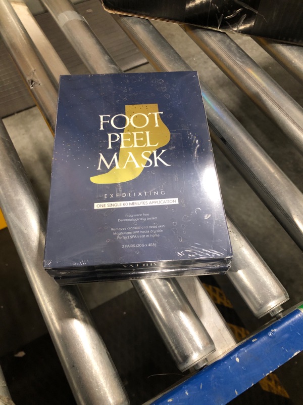 Photo 1 of Aliceva One Step Foot Peel Mask, Simple Foot Peeling Mask, Exfoliating Calluses and Dead Skin Remover - 2 Pairs (2 boxes)