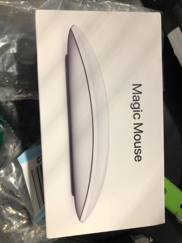 Photo 1 of Apple Magic Mouse (Wireless, Rechargable) - White Multi-Touch Surface