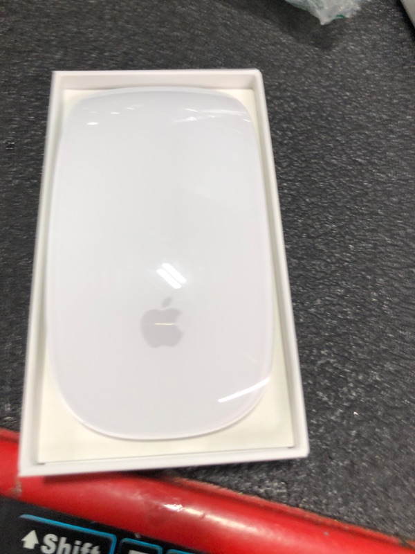 Photo 1 of Apple Magic Mouse (Wireless, Rechargable) - White Multi-Touch Surface
