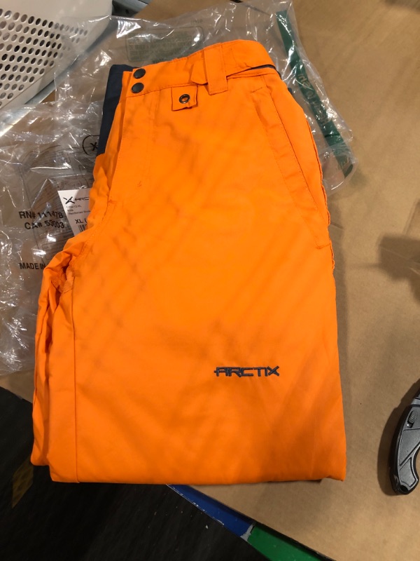 Photo 2 of Arctix Kids Snow Pants with Reinforced Knees and Seat X-Large Burnt Orange