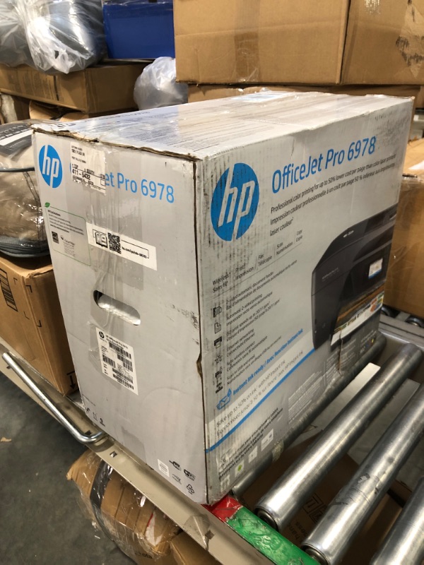 Photo 2 of HP OfficeJet Pro 6978 All-in-One Wireless Printer, HP Instant Ink, Works with Alexa (T0F29A) Old version