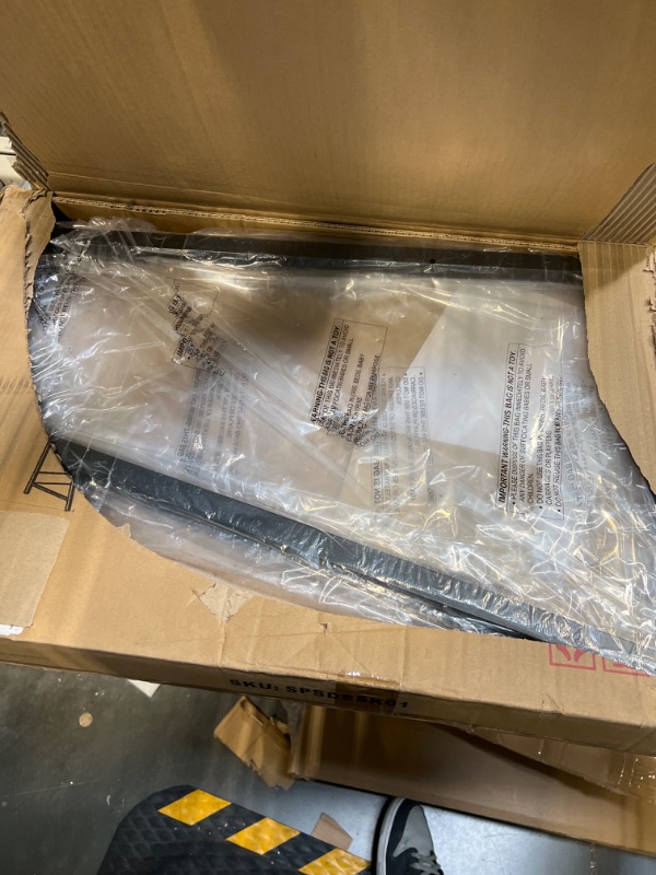 Photo 1 of SpringSun 2-Tier Ladder Computer Desk with Storage Bookshelf, Modern Writting Table for Office and Home