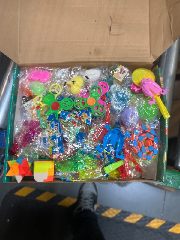 Photo 1 of 120 PCS Fidget Toys Set, Party Favors for Kids 4-8 8-12 Treasure Chest for Kids Prizes Goodie Bag Pinata Stuffers Birthday Supplies End of The Year Gifts for Students Boy Girls Xmas Stocking Stuffers