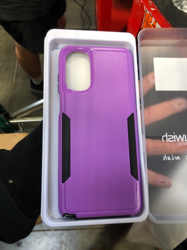 Photo 2 of Asuwish Phone Case for Moto G Stylus 2022 4G with Tempered Glass Screen Protector Cover and Slim Thin Hybrid Full Body Protective Cell Accessories Motorola GStylus XT2211DL XT2211 Women Men Purple